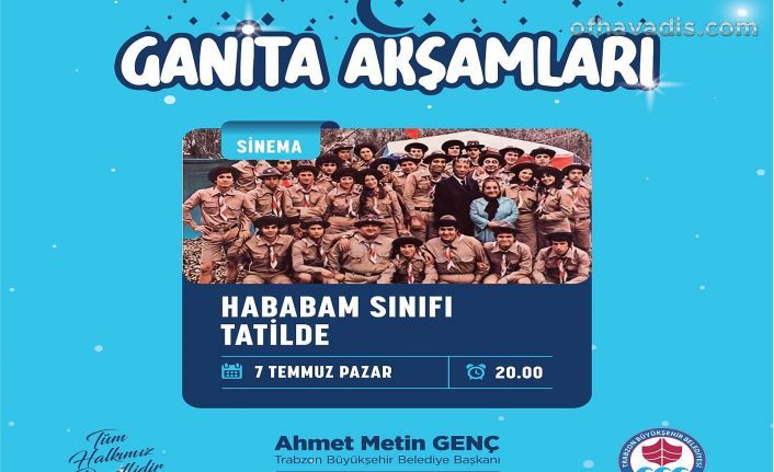 Ganita Akşamları etkinlikleri Trabzon’a renk katacak