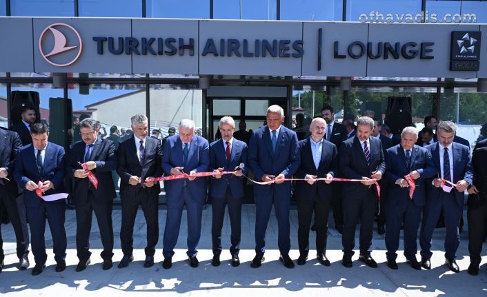 Trabzon Havalimanı yeni hizmet binaları hizmete açıldı