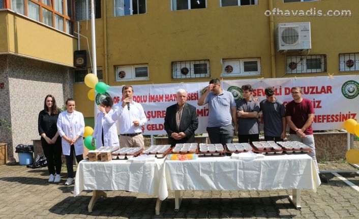 Of İmam Hatip Lisesi’nden öğrencilere hoş geldin aşuresi