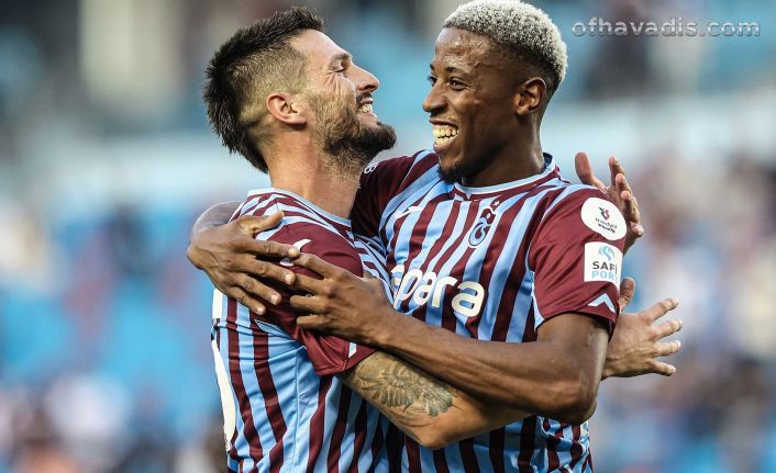 Trabzonspor Banza’yla siftah yaptı