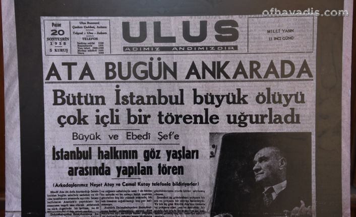 Atatürk için Gazete Arşivleri Sergisi