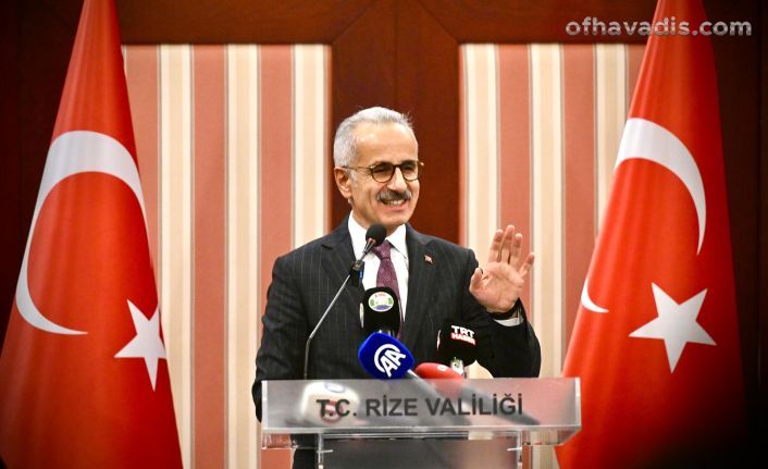 Bakan Uraloğlu’ndan Rizelilere müjde