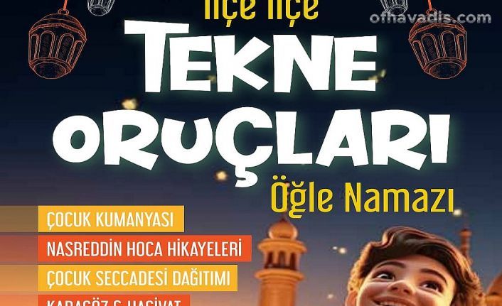 Trabzon Büyükşehir binlerce kişiyi iftarda ağırlayacak